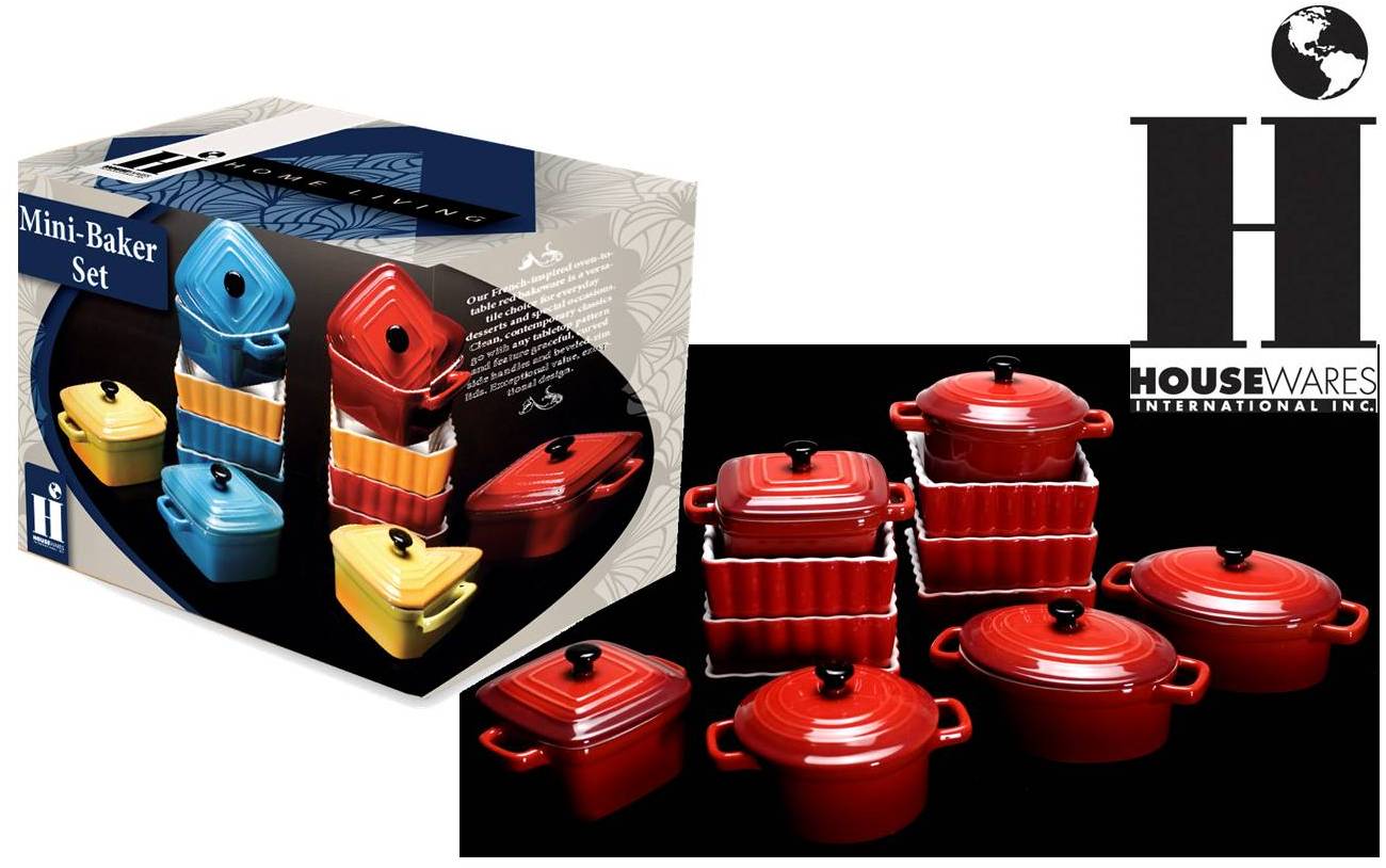 Housewares International - Mini Caserole Set